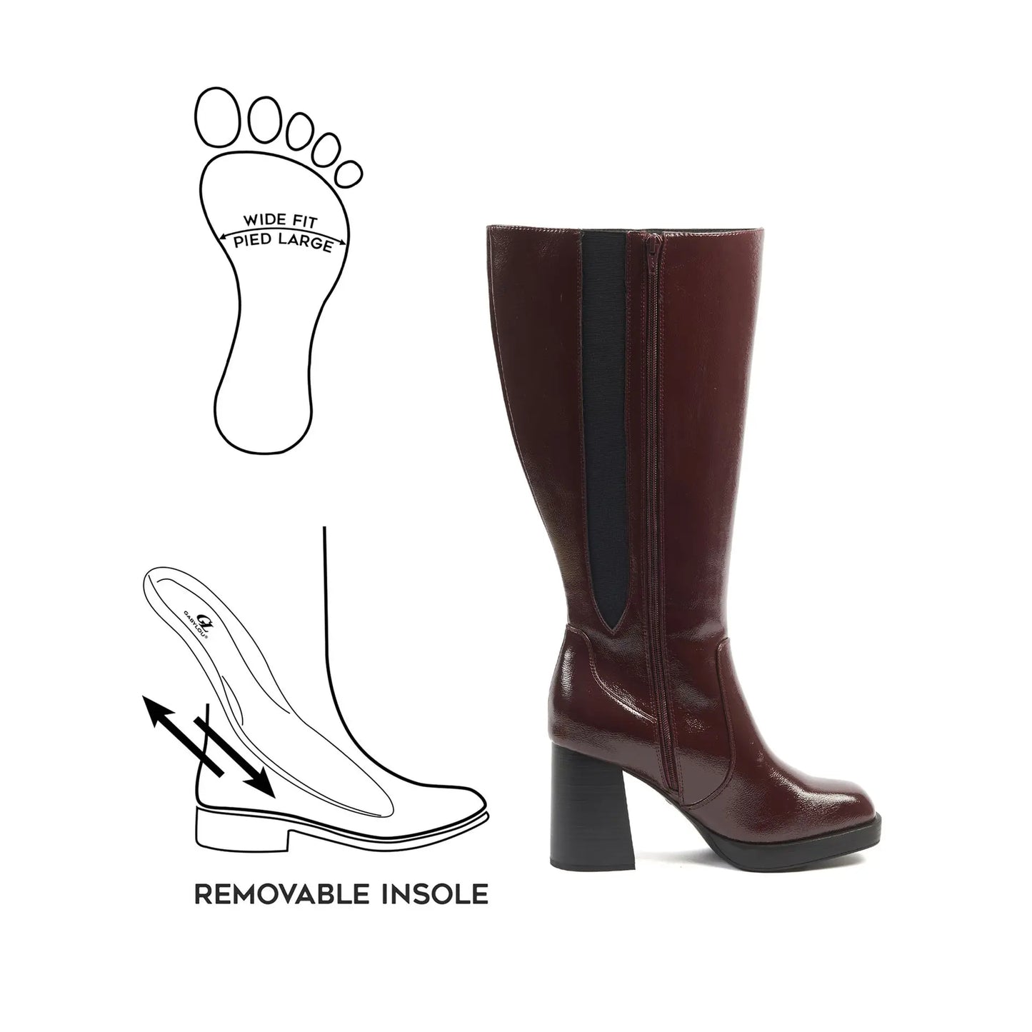 Bottes mollets larges 2XL - Melissa