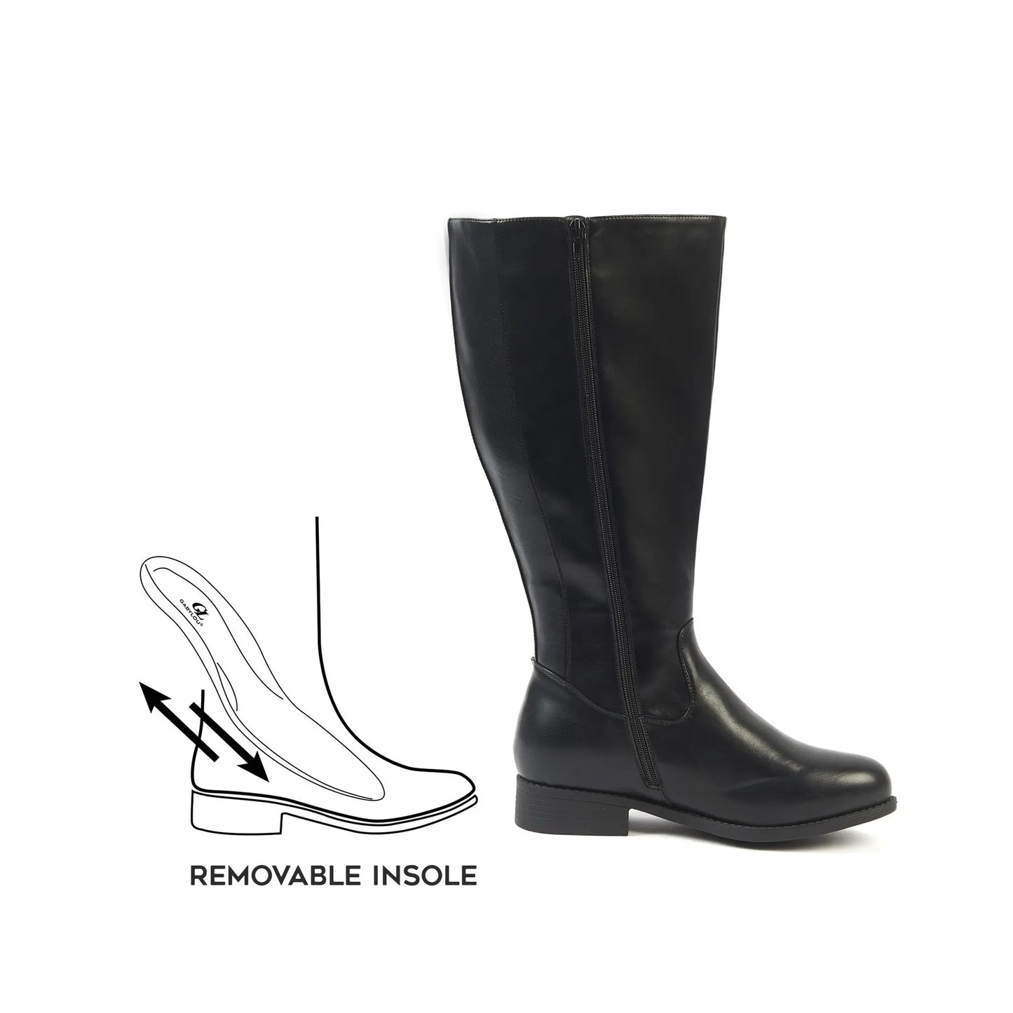 Bottes mollets larges 2XL - Modele Orange