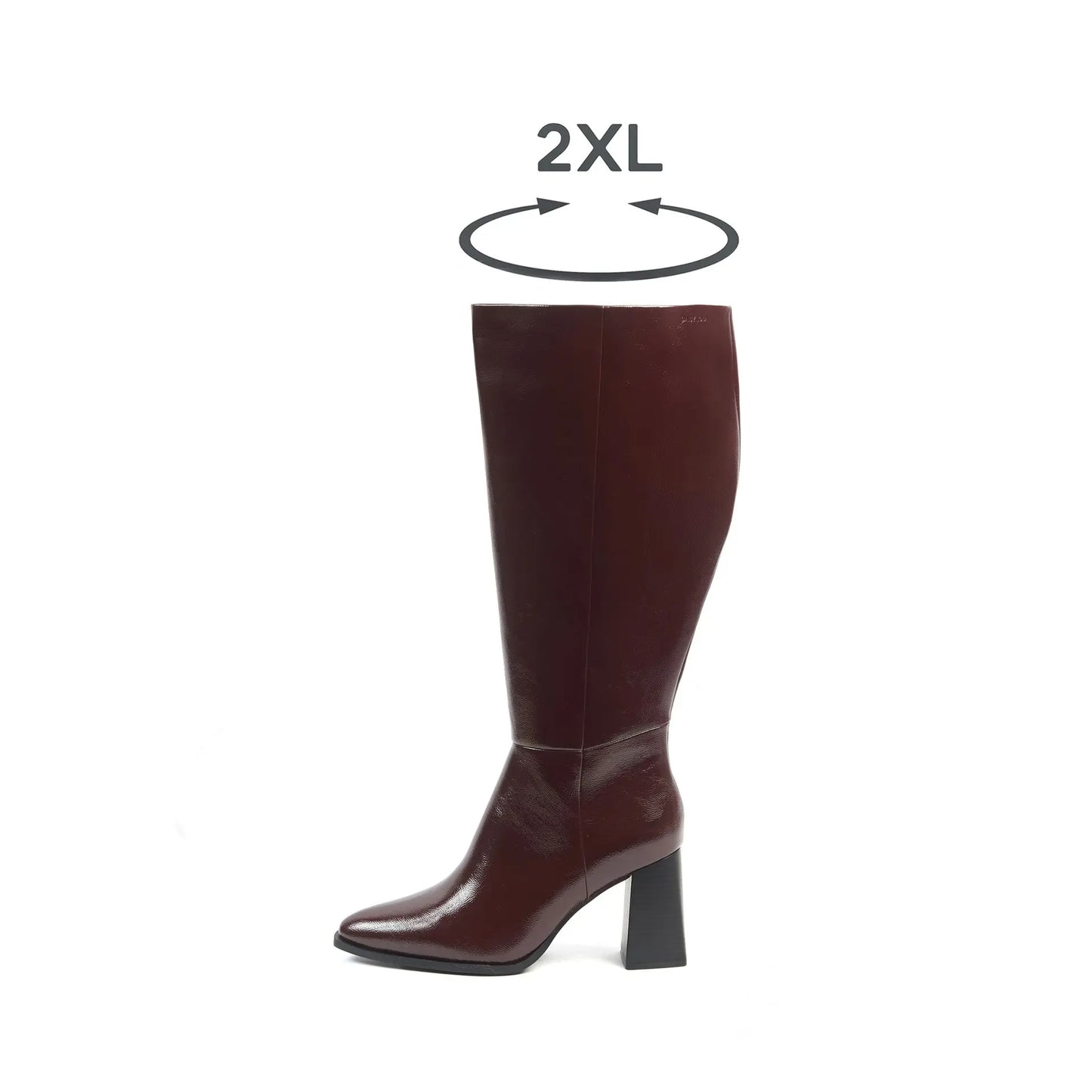 Bottes mollets larges 2XL - Sarah