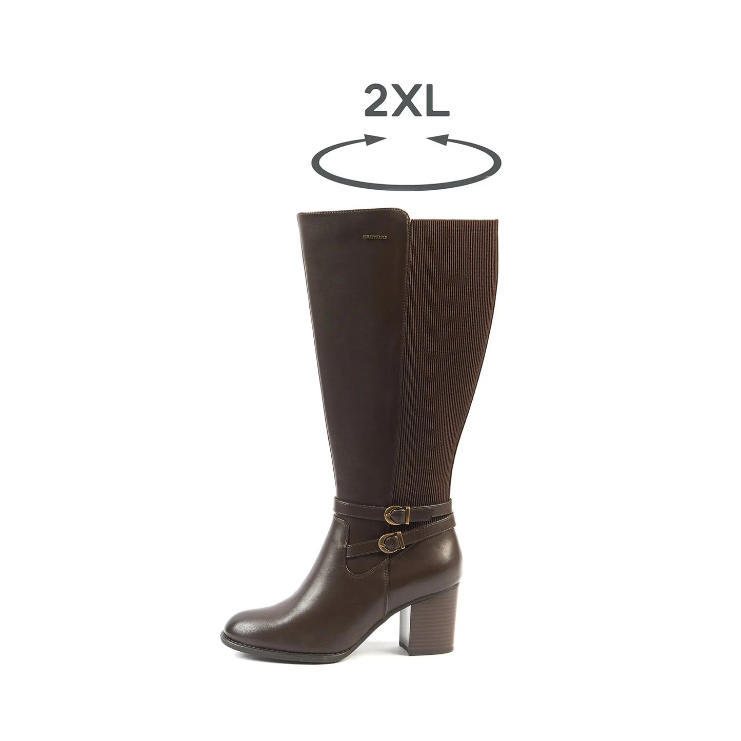 Bottes 2XL pour mollets larges - Modele Marta