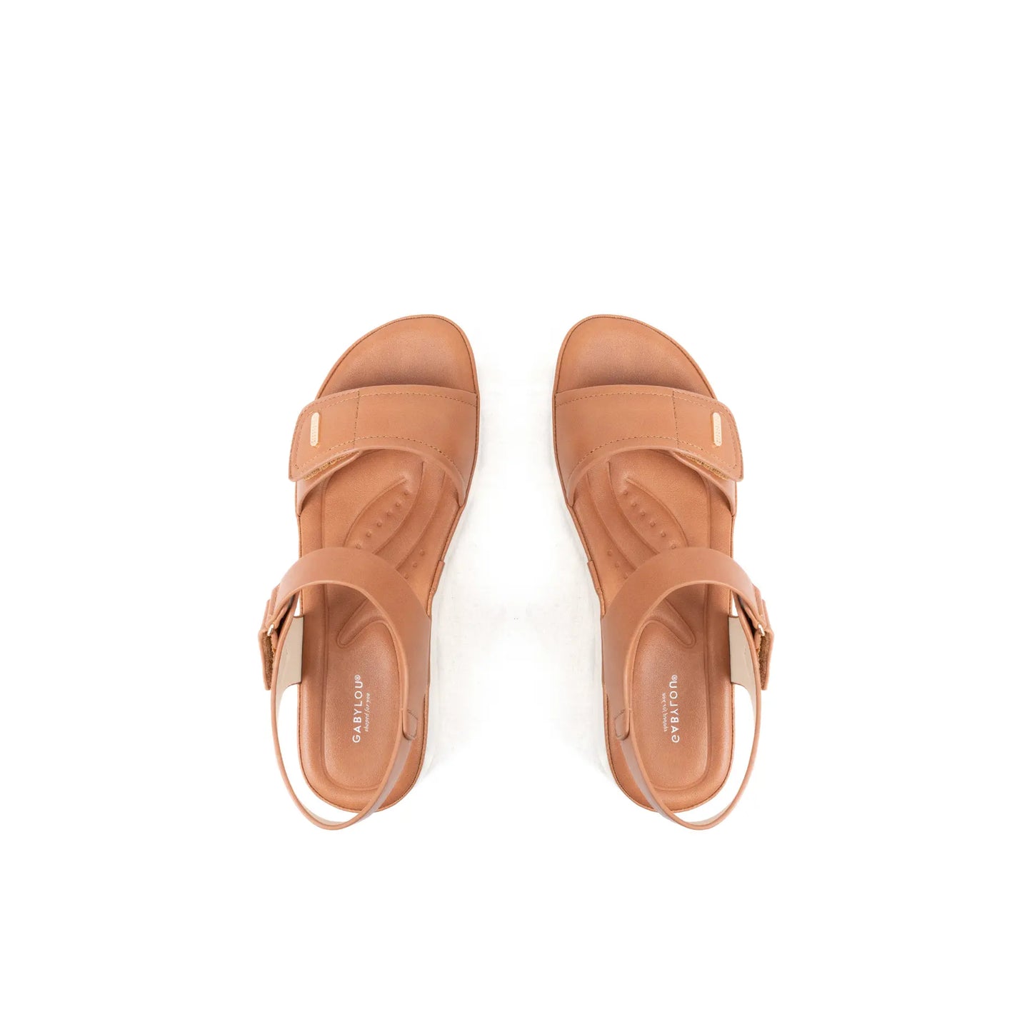 Sandales à bout large ajustables H - Modèle Mia