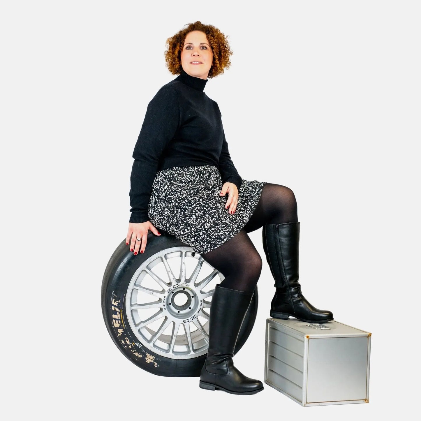 Bottes à mollet large 2XL - Modèle Melania