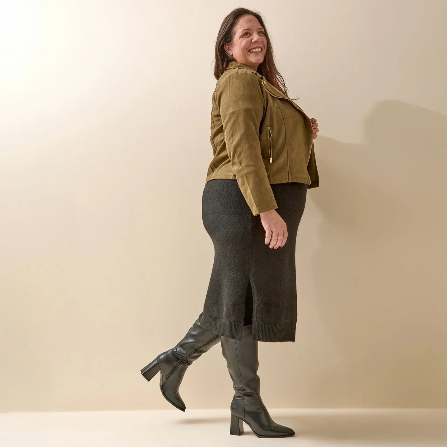 Bottes mollets larges 2XL - Modele Sarah