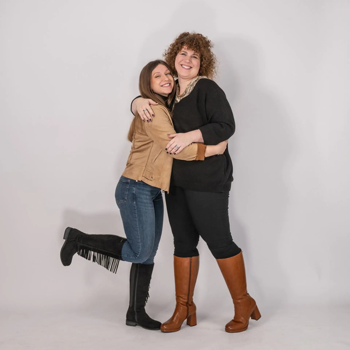 Bottes XL à mollet large - Modèle Aiyana