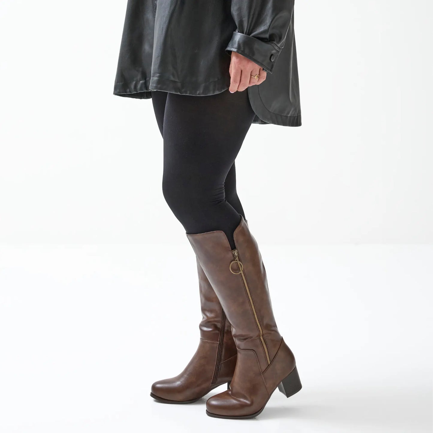 Bottes mollets larges XL - Modele Pomelo