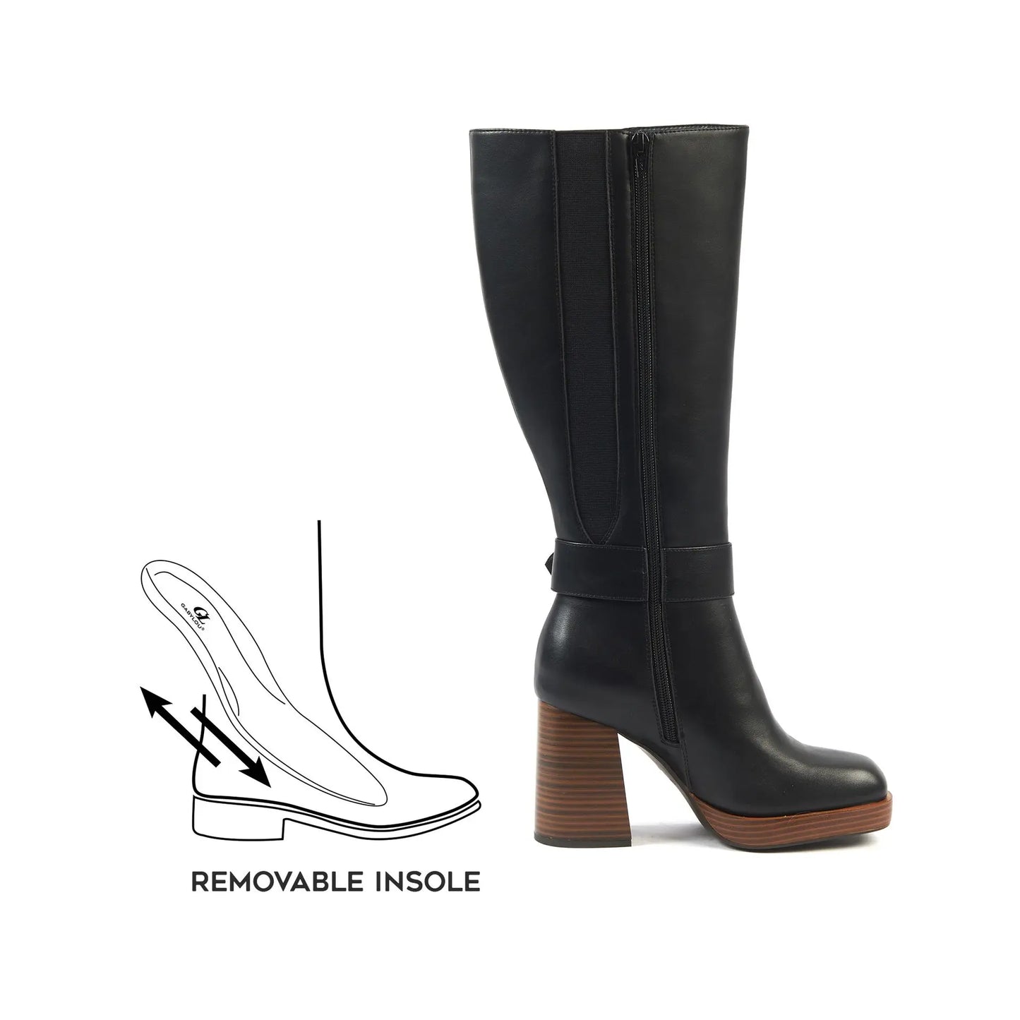 Bottes XL pour mollets larges - Modele Nina
