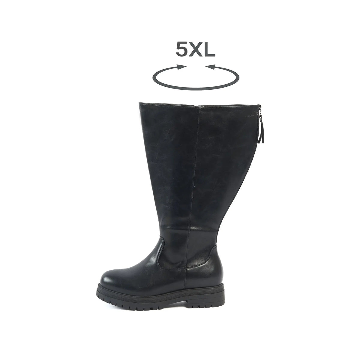 Bottes mollets larges 5XL - Julia