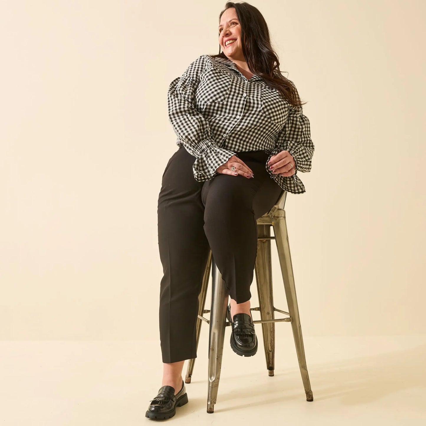 Mocassins pieds larges H - Modèle Olive