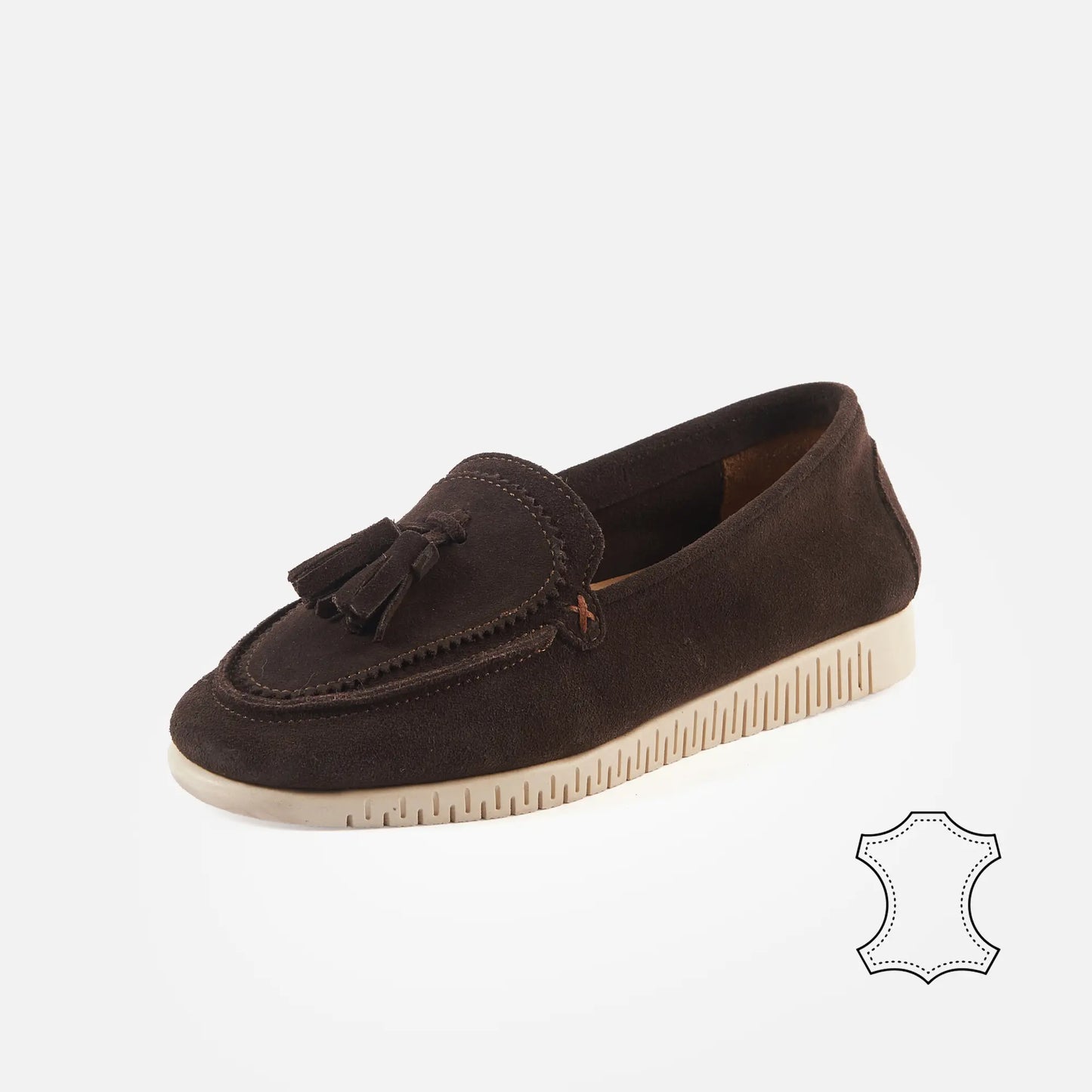 Mocassins pieds larges H - Modele Anita