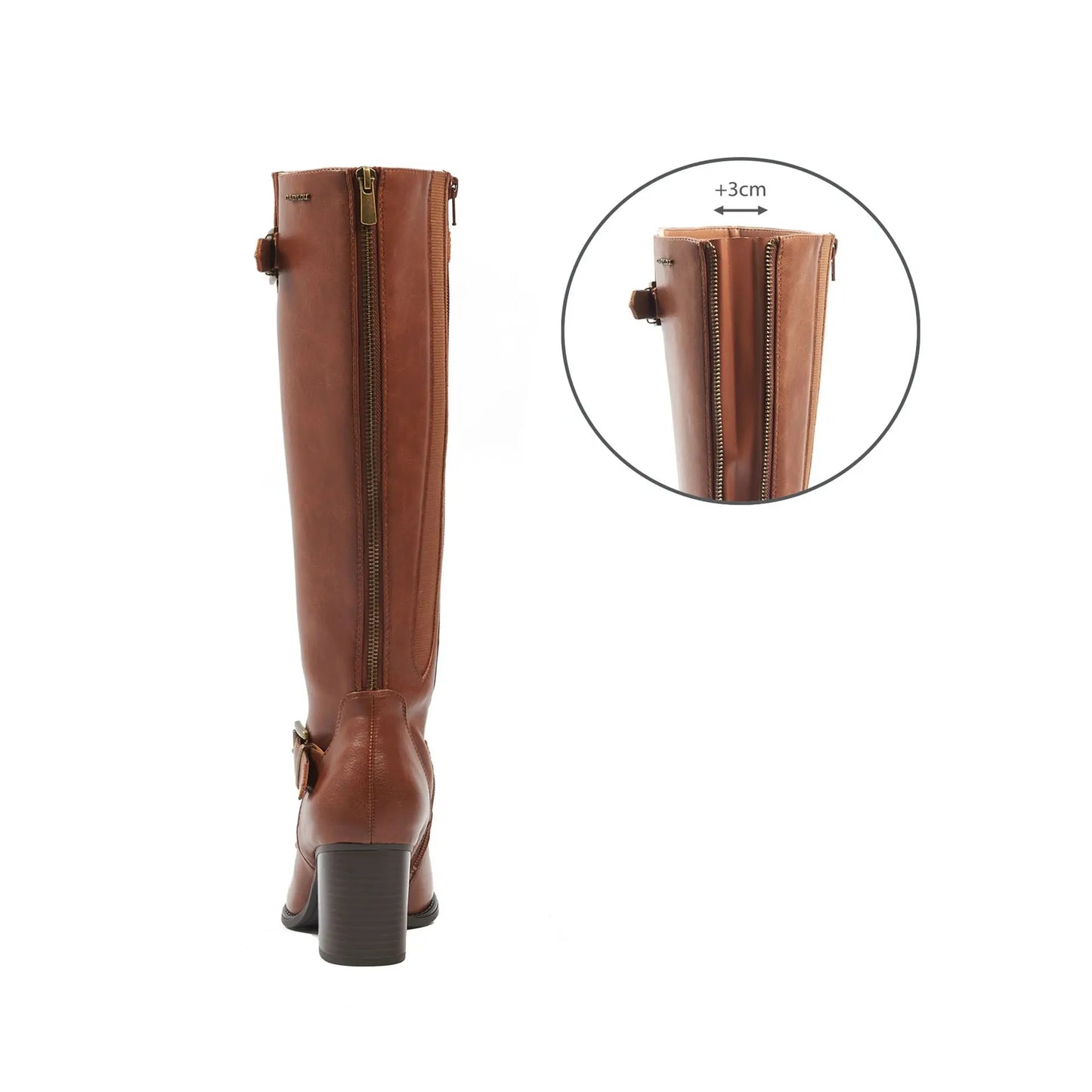 Bottes à mollet large XL - Modèle Chrystel