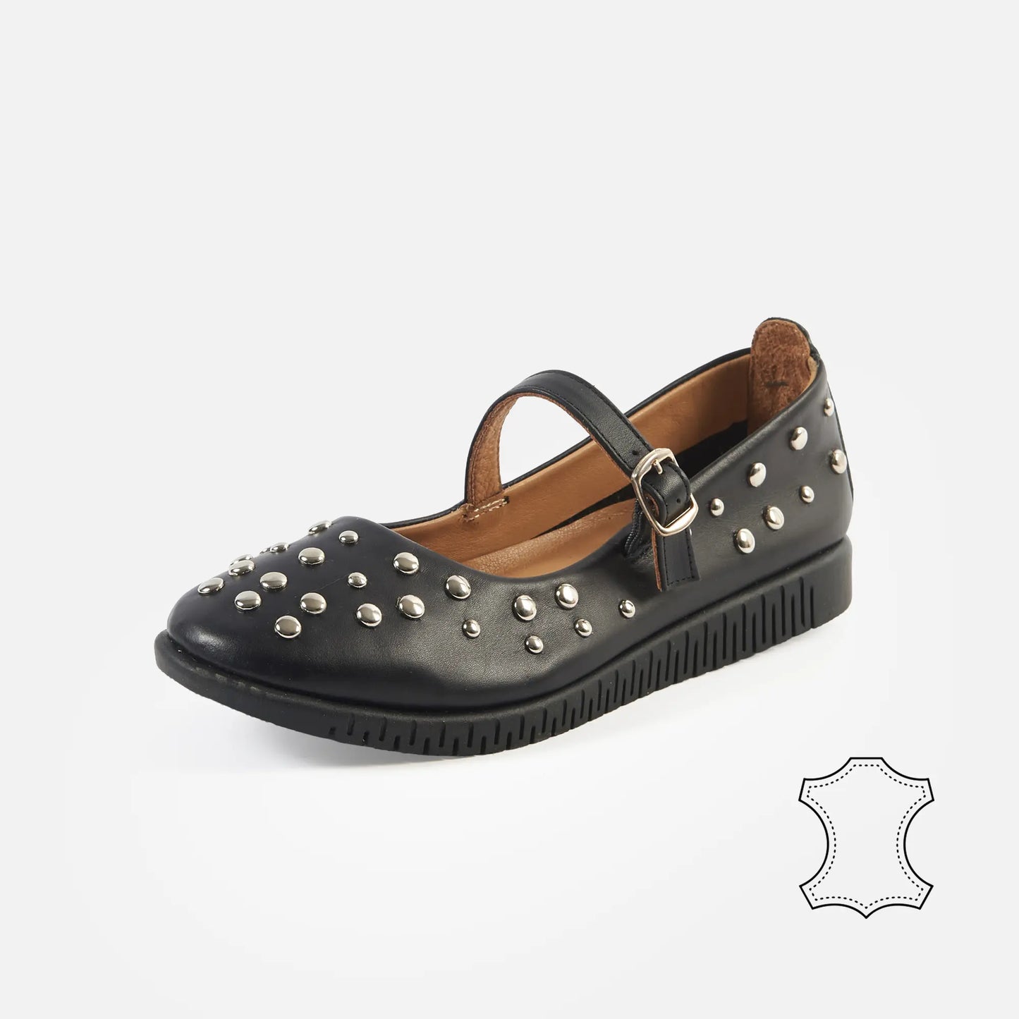 Ballerines pieds larges H - Modèle Elisa