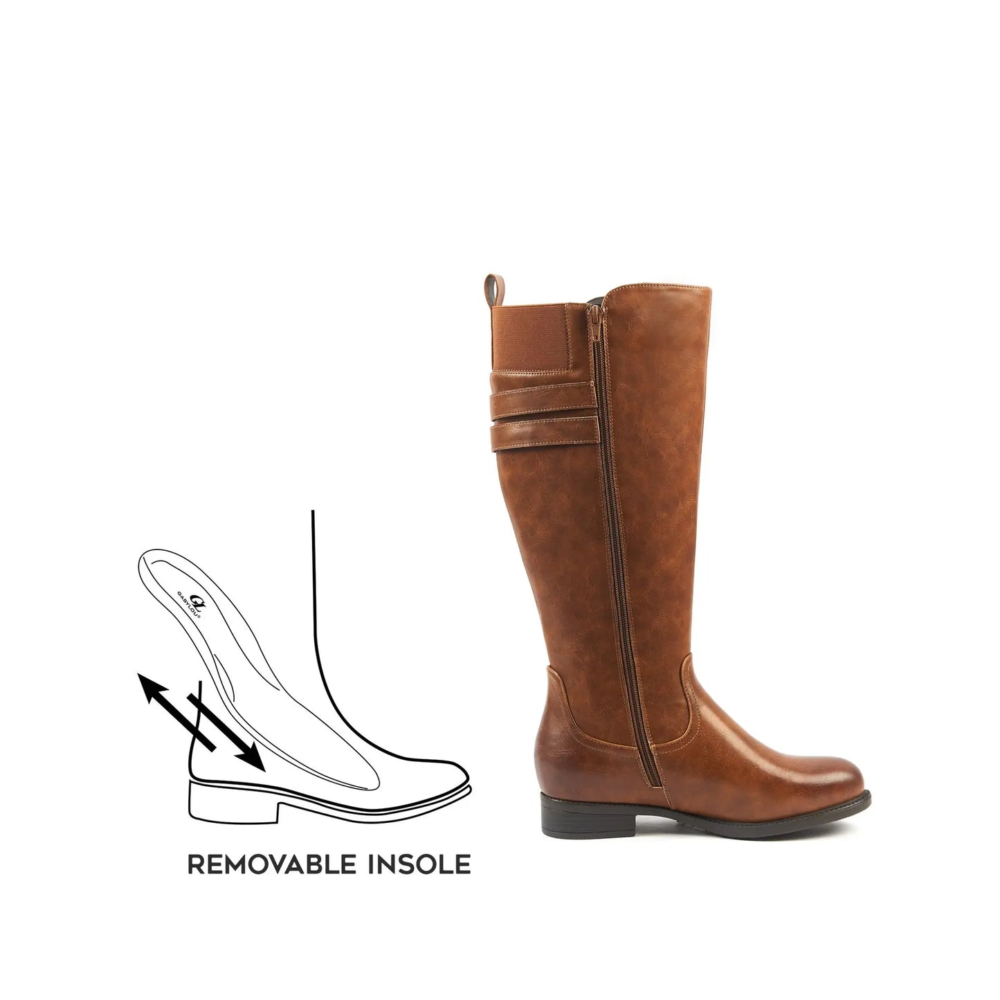 Bottes mollets larges XL - Modele Banana