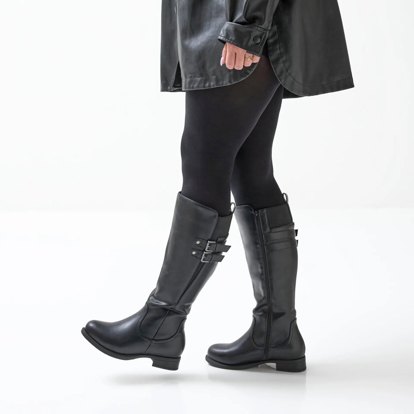 Bottes mollets larges XL - Modele Banana