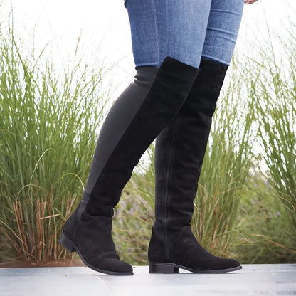 XL wide calf boots - Model Alex