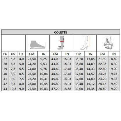 XL wide calf boots - Colette model