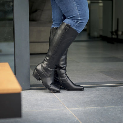 Bottes XL pour mollets larges - Modele Vanessa