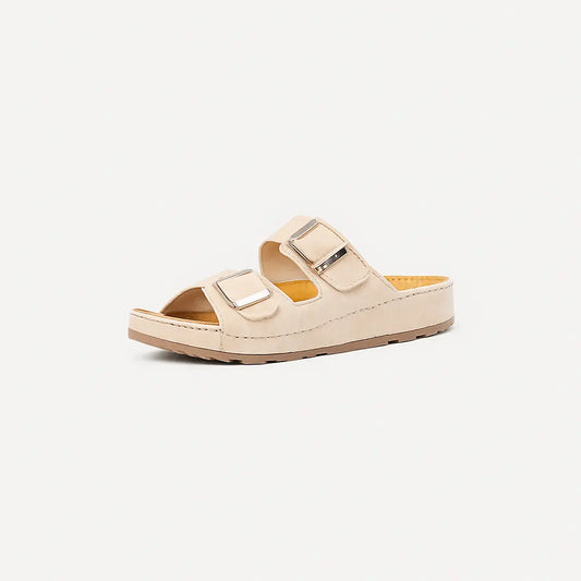 Sandales largeur H pour pieds larges - Modele Hibiscus