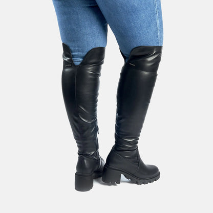XL wide calf boots - Emmanuelle model