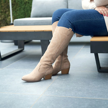 Bottes XL pour mollets larges - Modele Vanessa