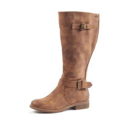 Botas XL para pantorrillas anchas - modelo Isabelle