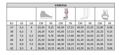 Bottes XL pour mollets larges - Modele Vanessa