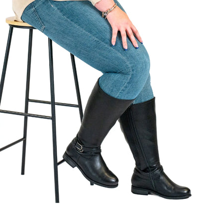 3XL laarzen met brede kuit - model Lise