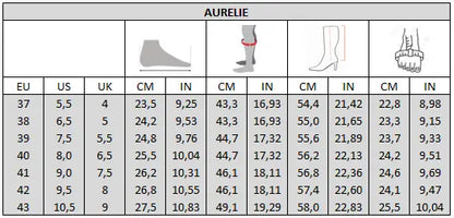2XL Wadenhose für breite Waden - Modell Aurelie