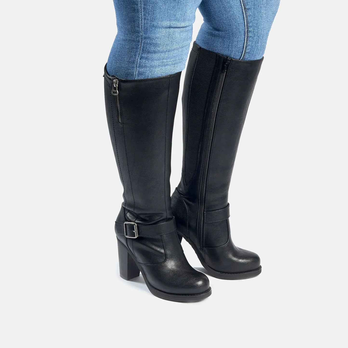 XL laarzen met brede kuit - Kamilla model