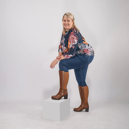 2XL wide calf boots - Marta model