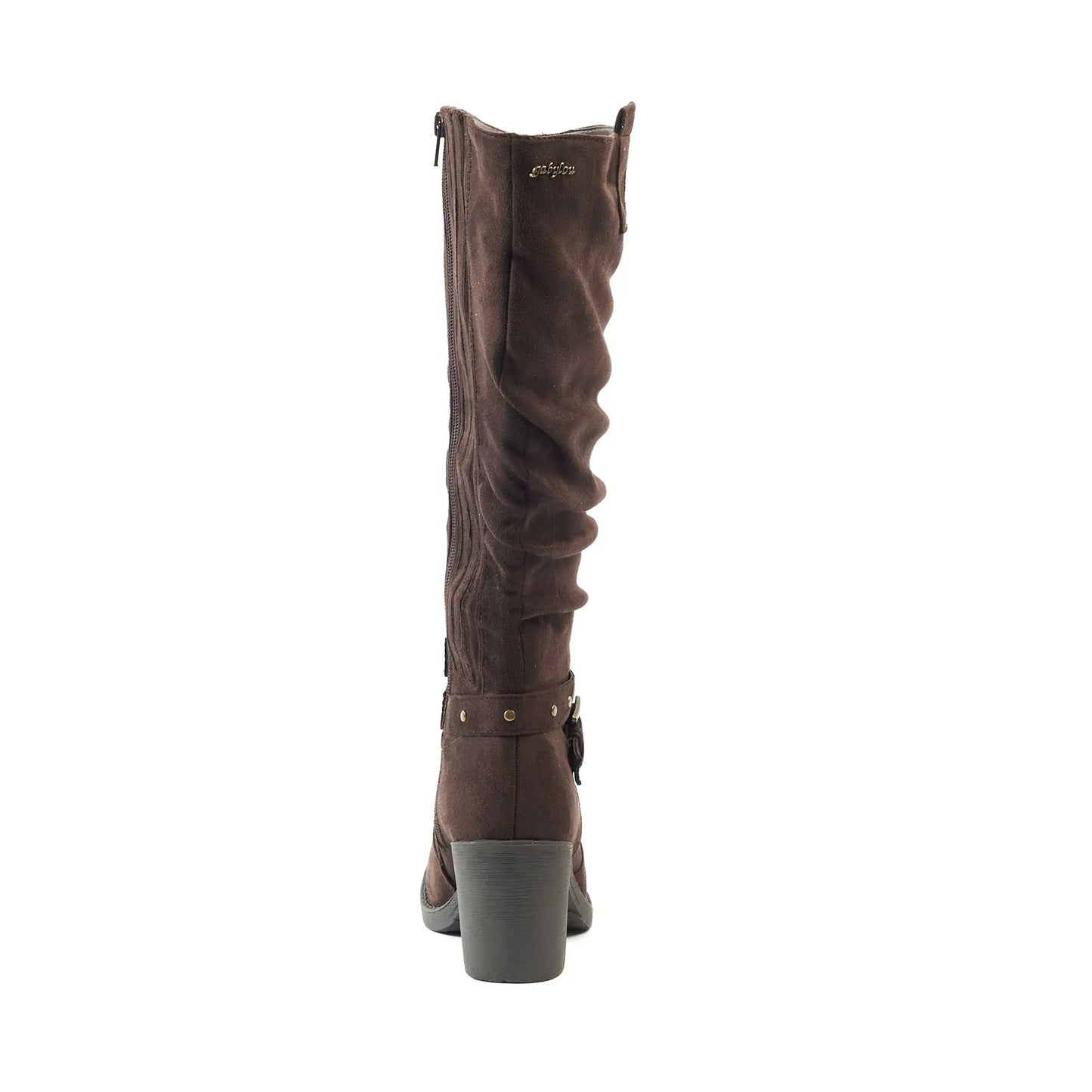 XL laarzen voor brede kuiten - model Angelique