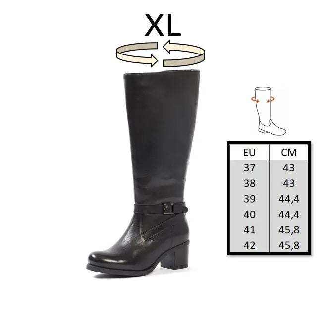 XL wide calf boots - Lily model