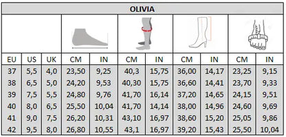 XL wide calf boots - Olivia model