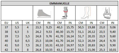 XL wide calf boots - Emmanuelle model