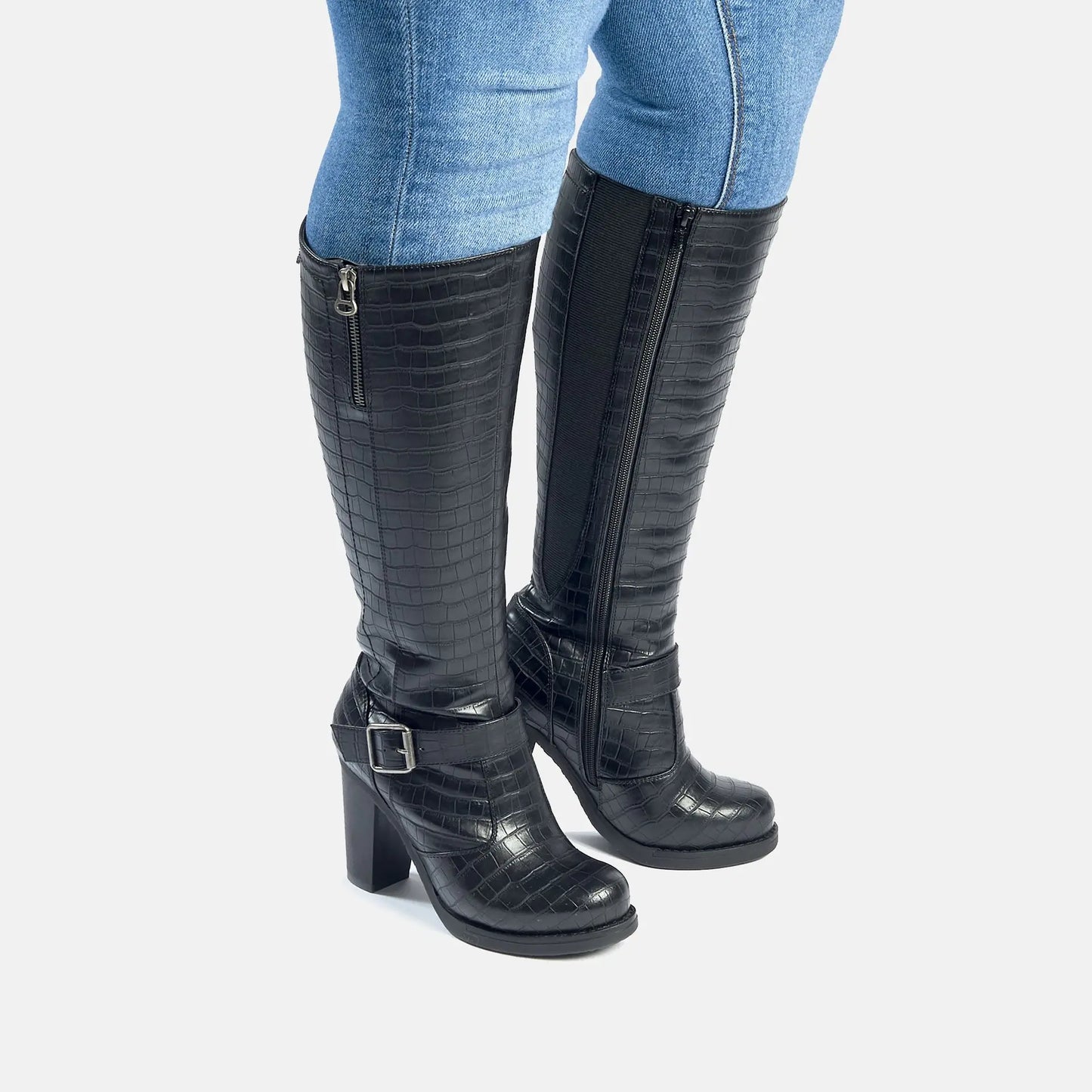 XL laarzen met brede kuit - Kamilla model