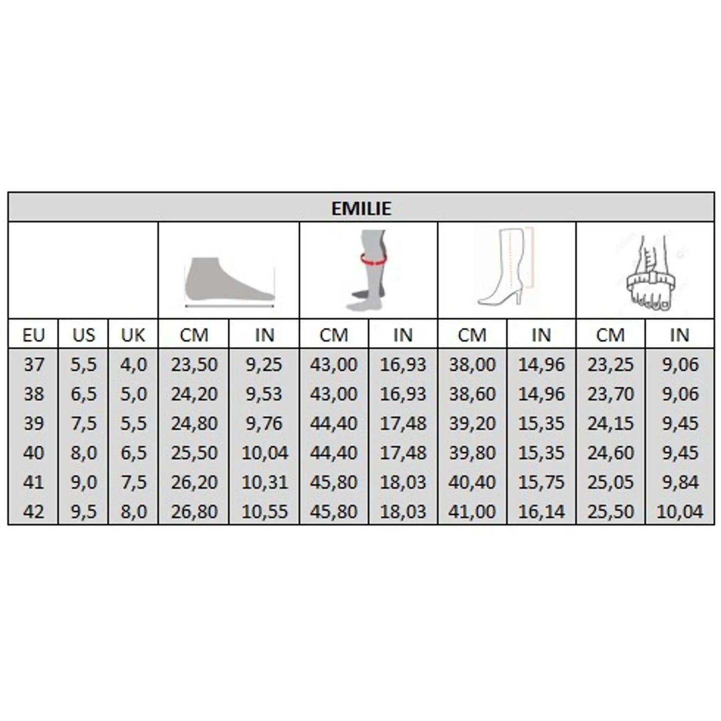 Bottes XL pour mollets larges - Modele Emilie