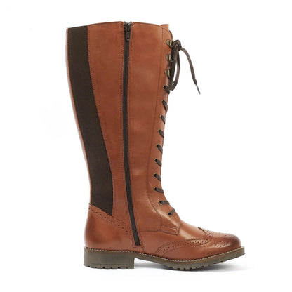 XL wide calf boots - Model Lola