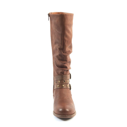Botas XL para pantorrillas anchas - modelo Isabelle