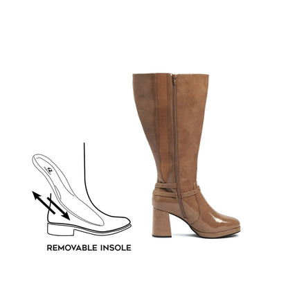 Botas 3XL pantorrilla ancha - modelo Manon